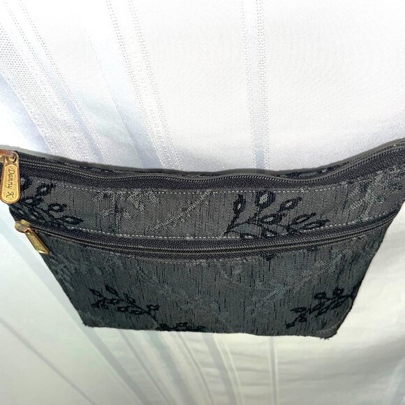 Danny K Beverly Hills Handmade USA Hand-Cut Tapestry Fabric Gray Black Versatile - Picture 3 of 8